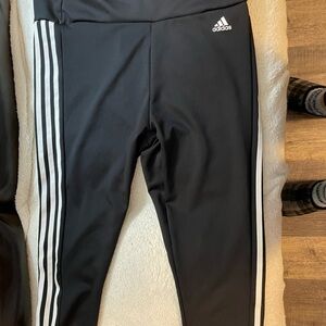Adidas capri navy blue leggings